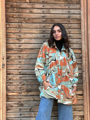 Printed Waterproof Jacket