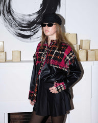 Wool Leather Shirt