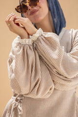 Amwaj Linen Strip Set