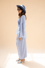 Amwaj Linen Strip Set
