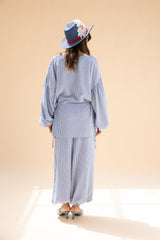 Amwaj Linen Strip Set