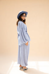 Amwaj Linen Strip Set