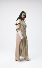 Hanouma Dress Cardigan -Beige