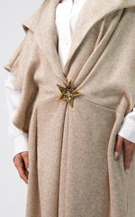 Hanouma Dress Cardigan -Beige