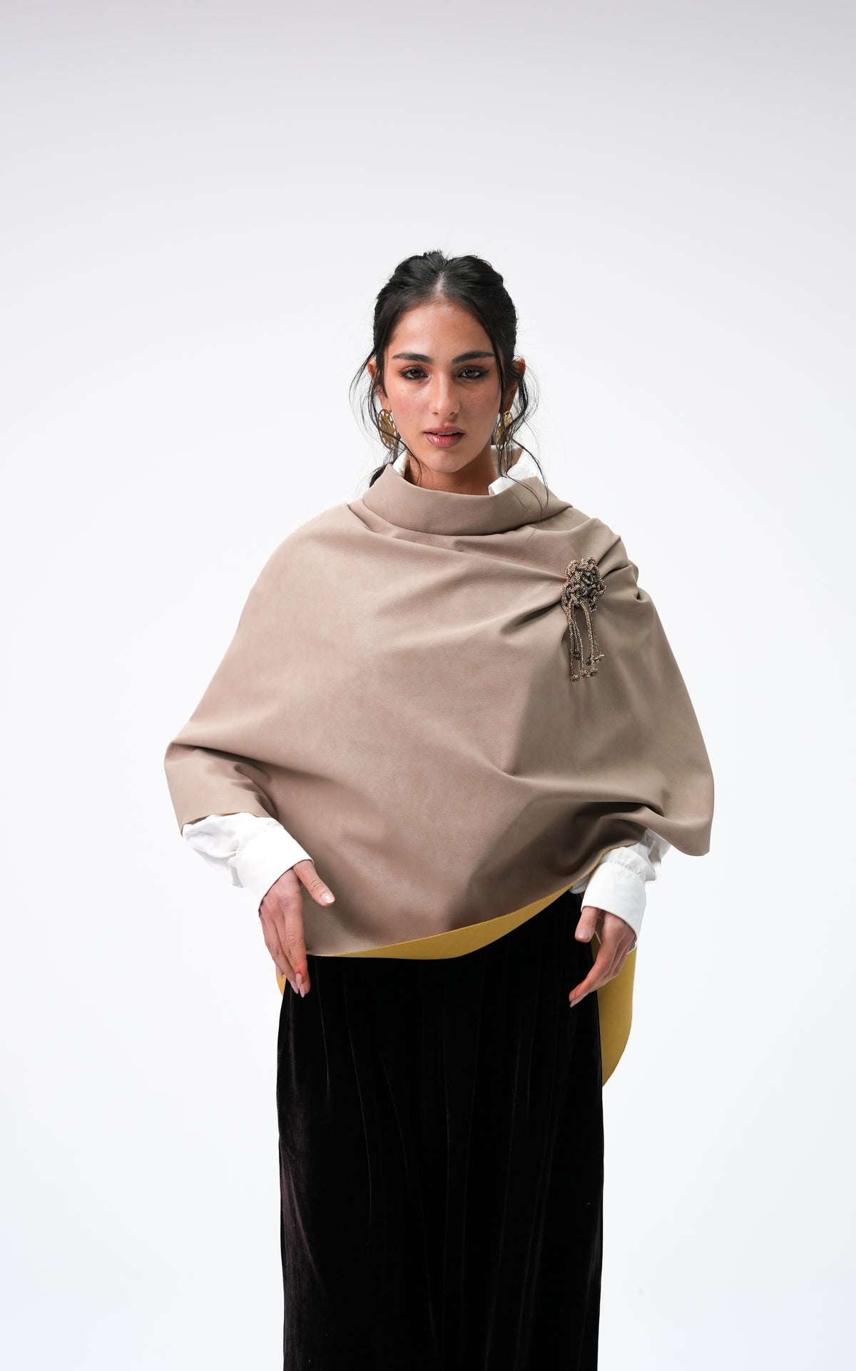 Shafiqa Scarf -Beige