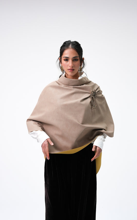 Shafiqa Scarf -Beige