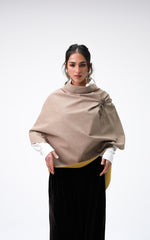 Shafiqa Scarf -Beige