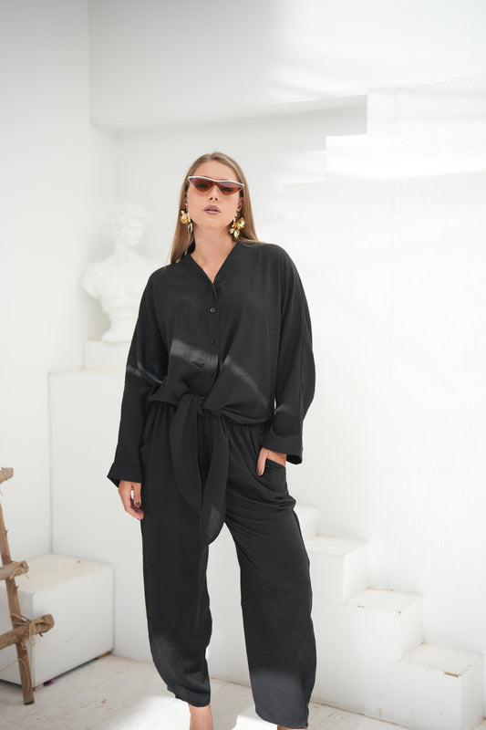 Linen Set - Black