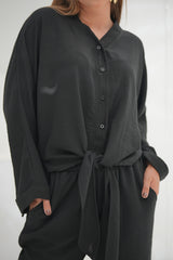 Linen Set - Black
