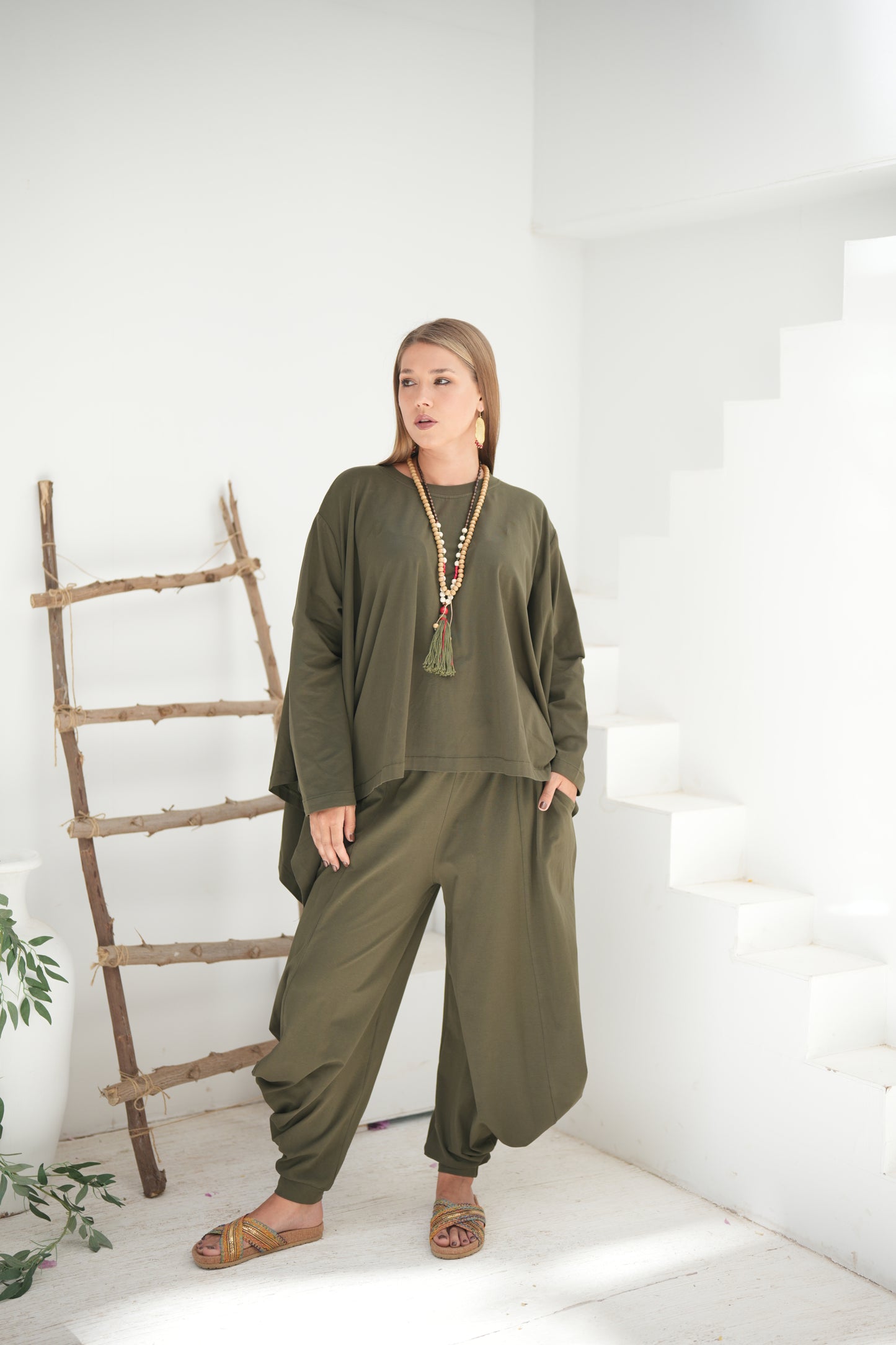 Cotton Set - Olive