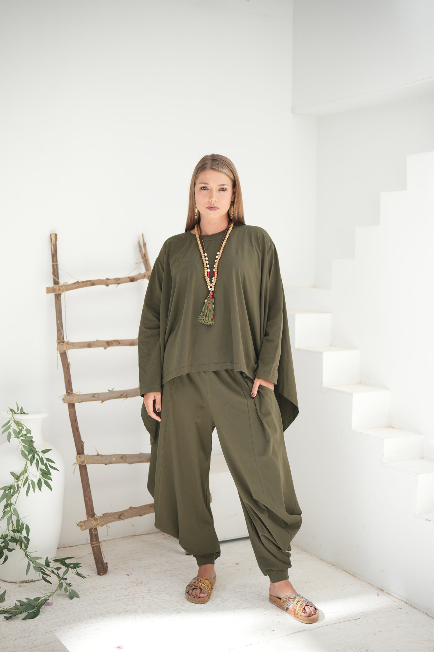 Cotton Set - Olive