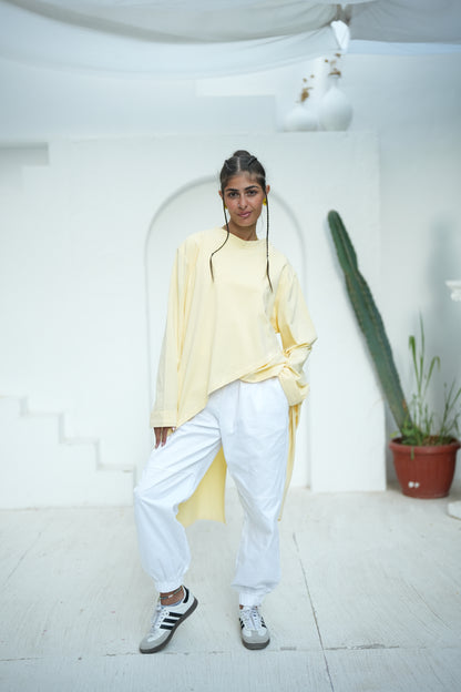 Long Basic Shirt - Yellow