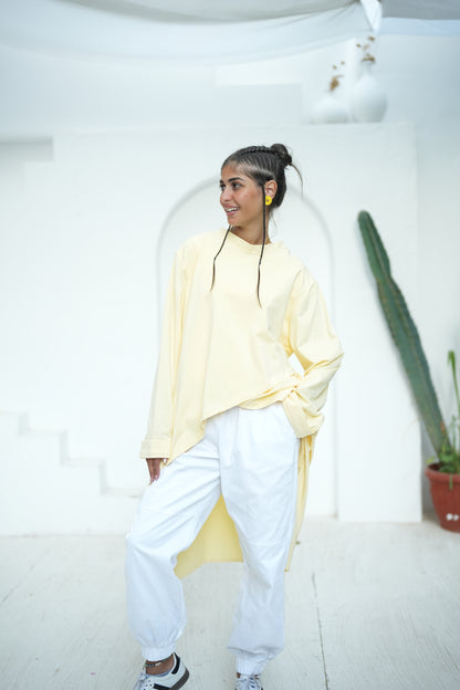 Long Basic Shirt - Yellow