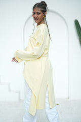 Long Basic Shirt - Yellow