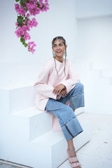 Long Basic Shirt - Pink