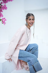 Long Basic Shirt - Pink