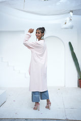 Long Basic Shirt - Pink