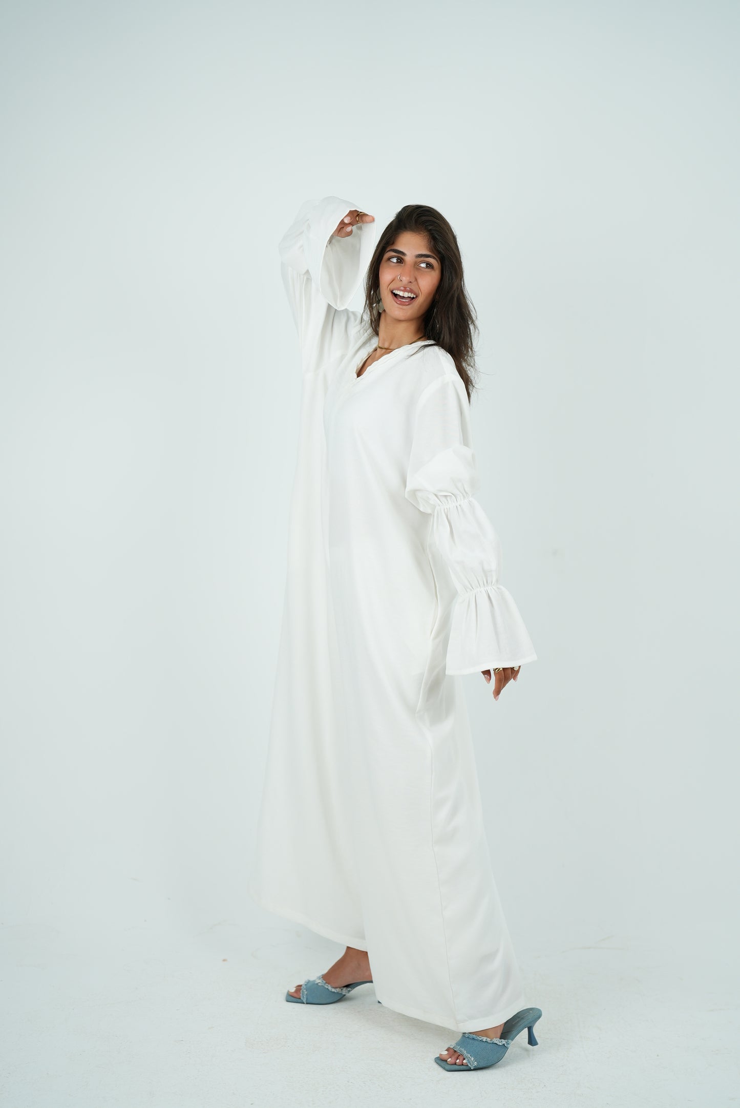 Linen Jumpsuit - White