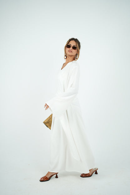 Linen Dress - White