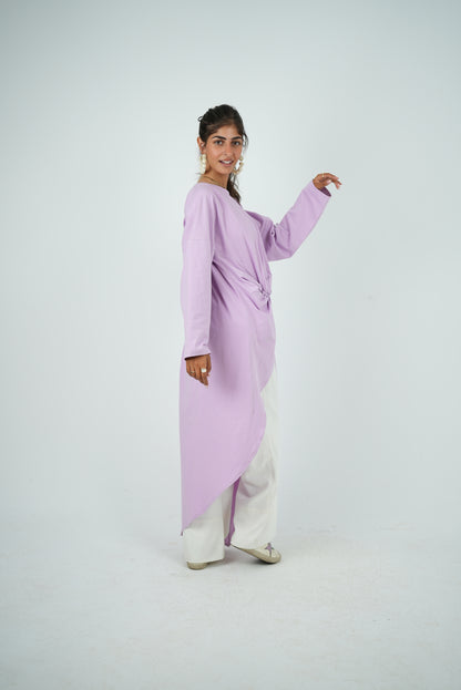 Shirt Dress - Lavender