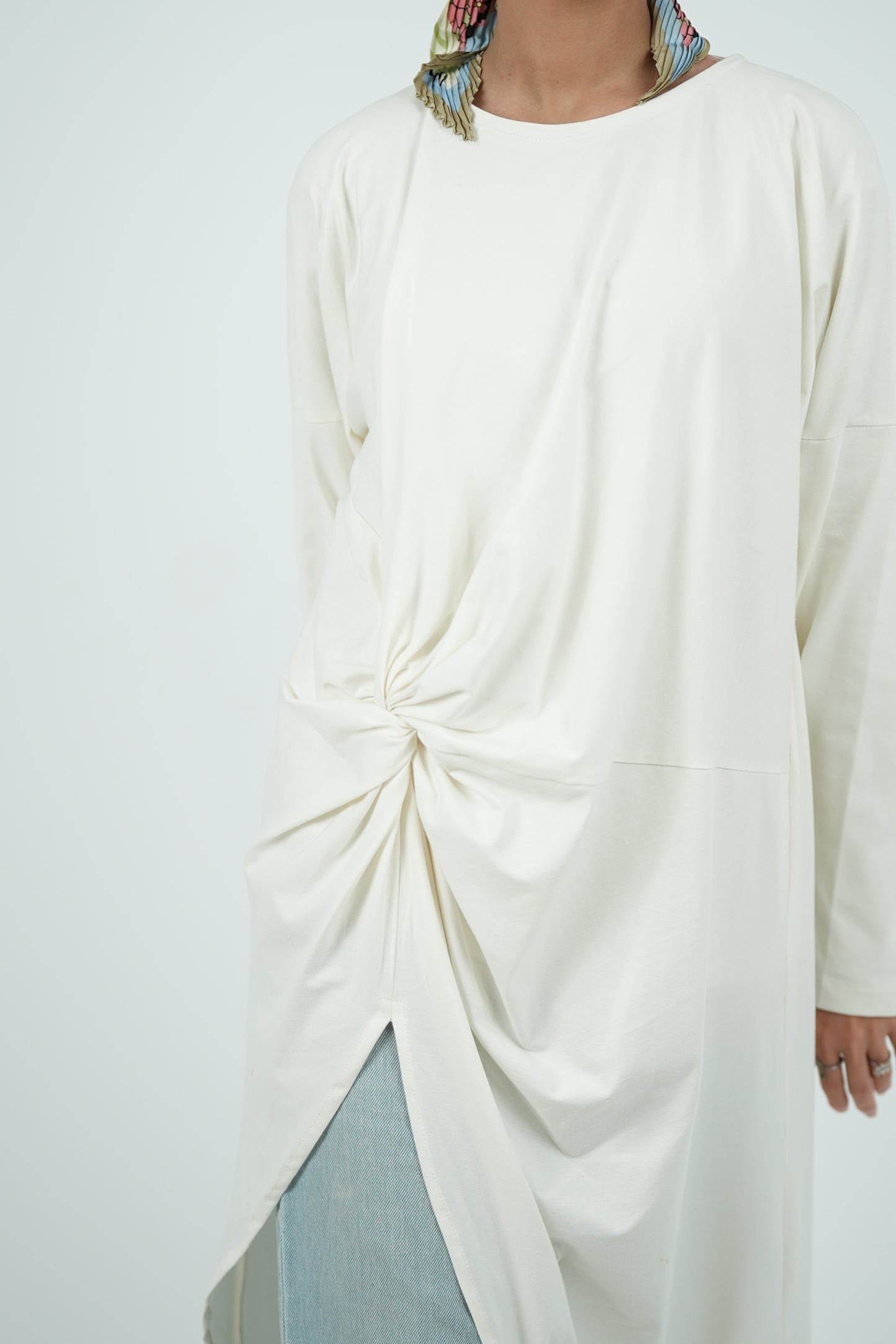 Shirt Dress - White