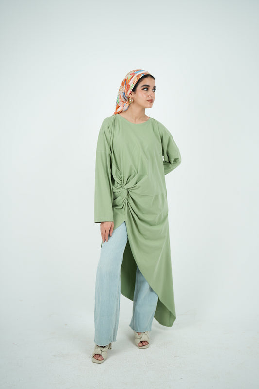 Shirt Dress - Olive
