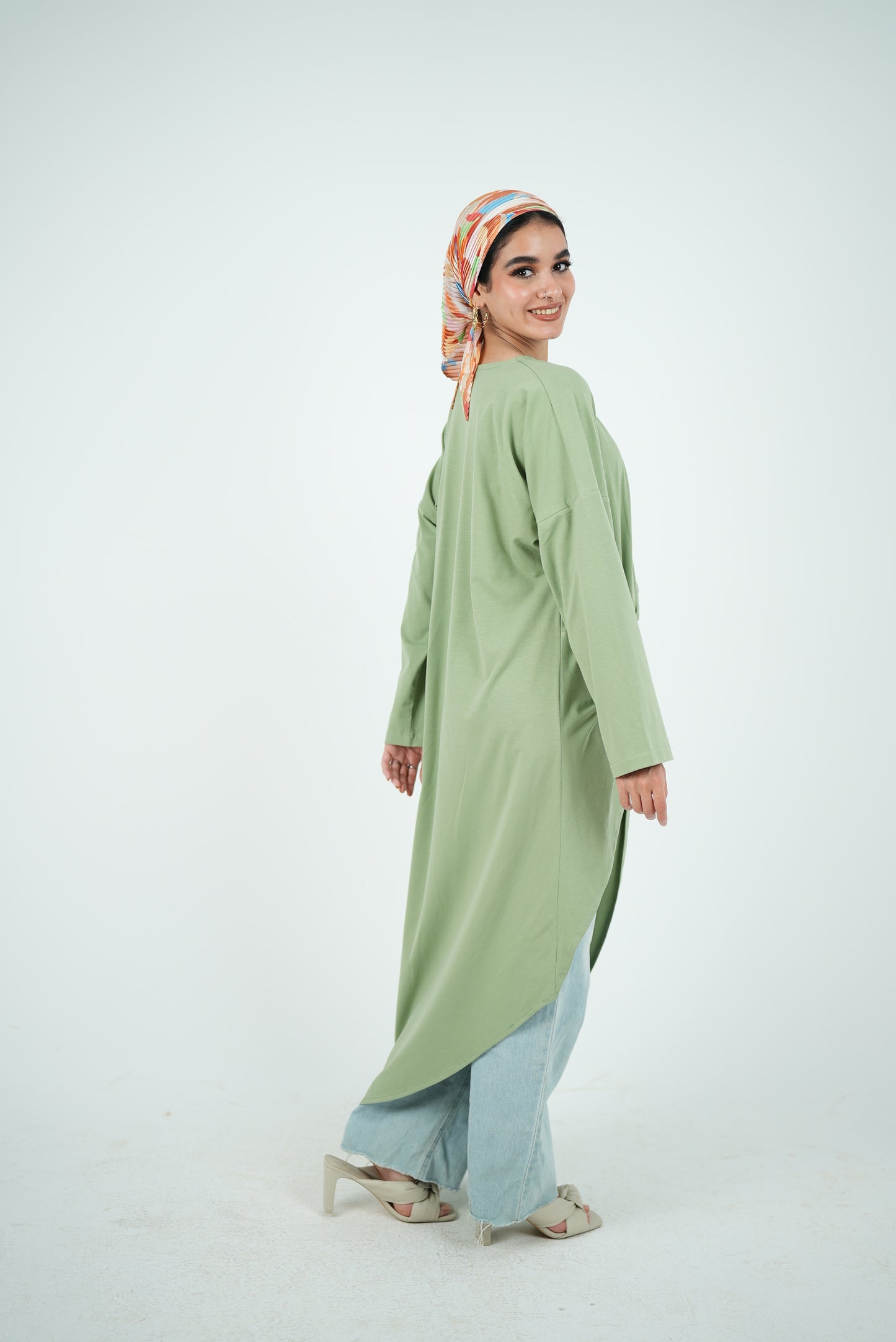 Shirt Dress - Olive