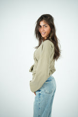Rabb Cotton Top - Olive