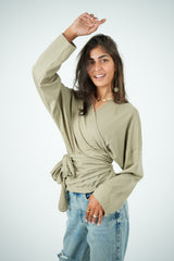 Rabb Cotton Top - Olive