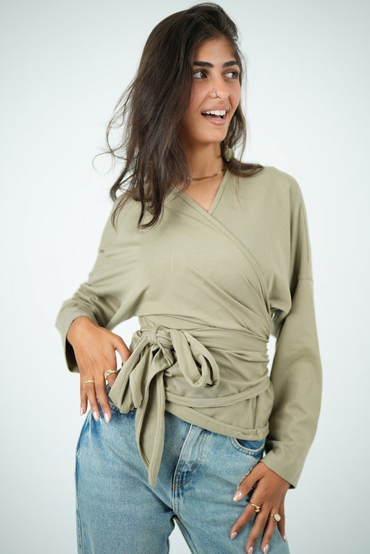 Rabb Cotton Top - Olive