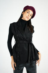 Suede Vest