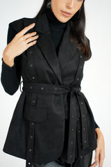 Suede Vest