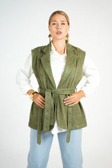 Suede Vest