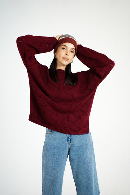 knitted pullover