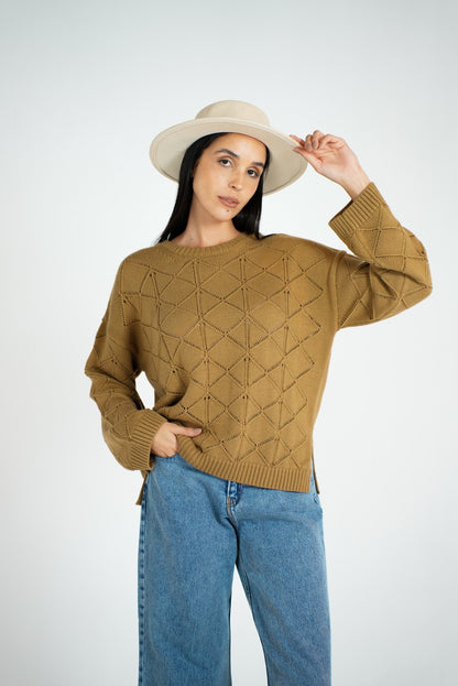 knitted pullover