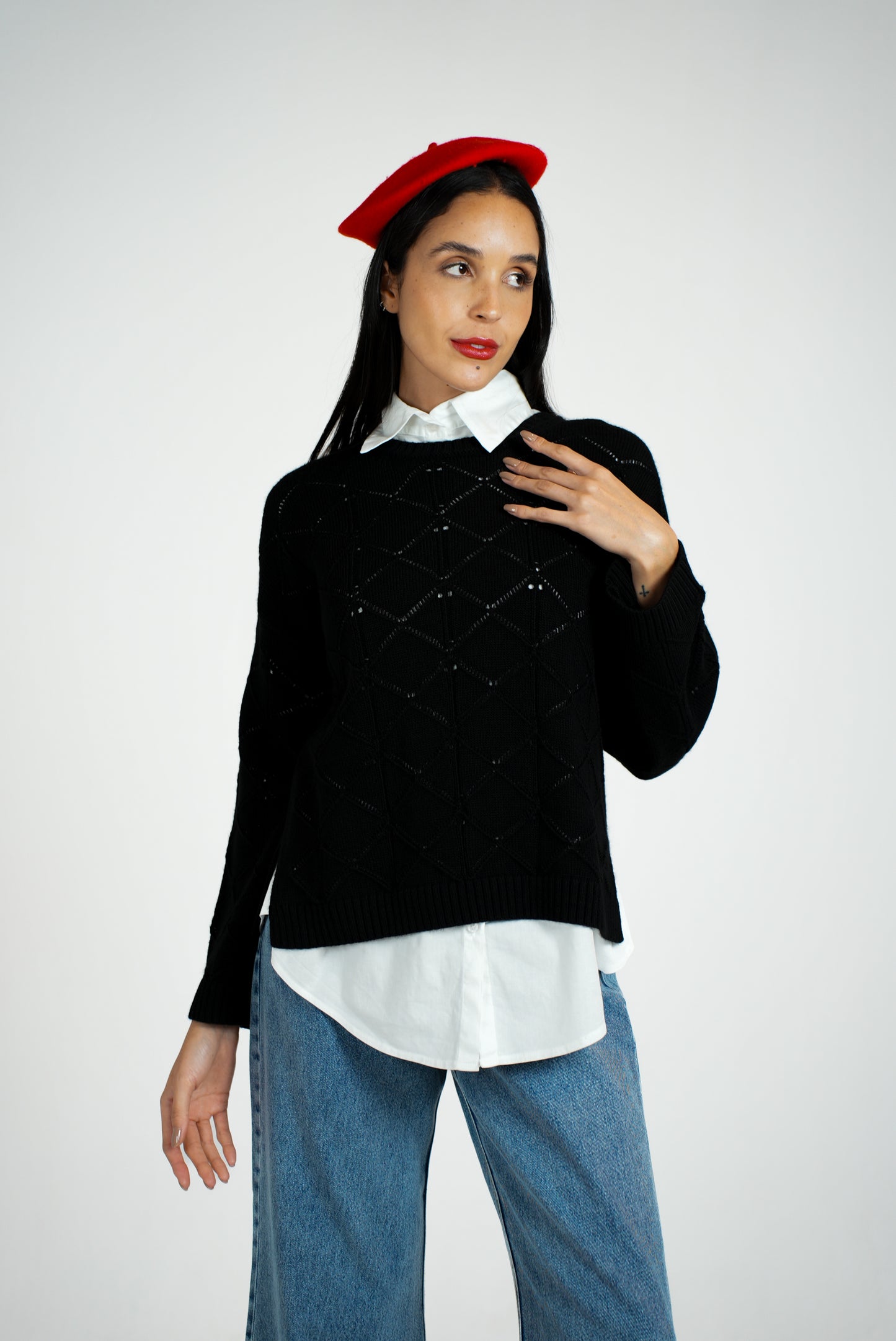 knitted pullover