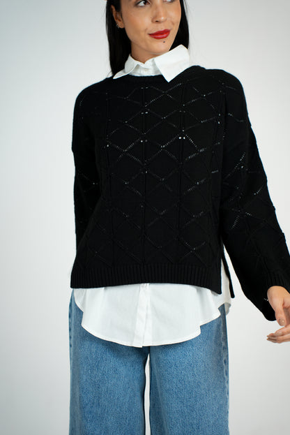 knitted pullover