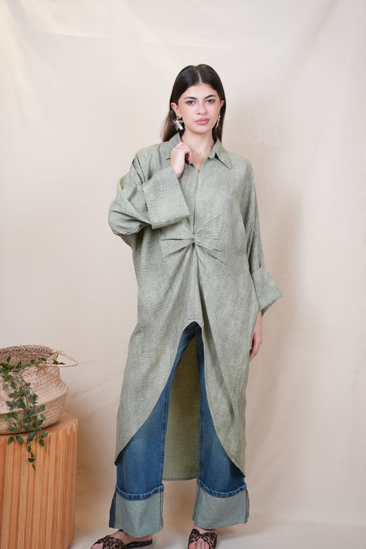 Linen Shirt dress
