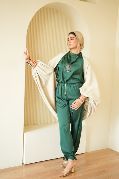 The puff sleeve short kaftan