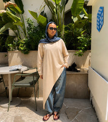 cross long shirt