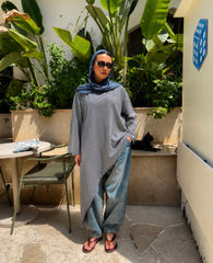cross long shirt
