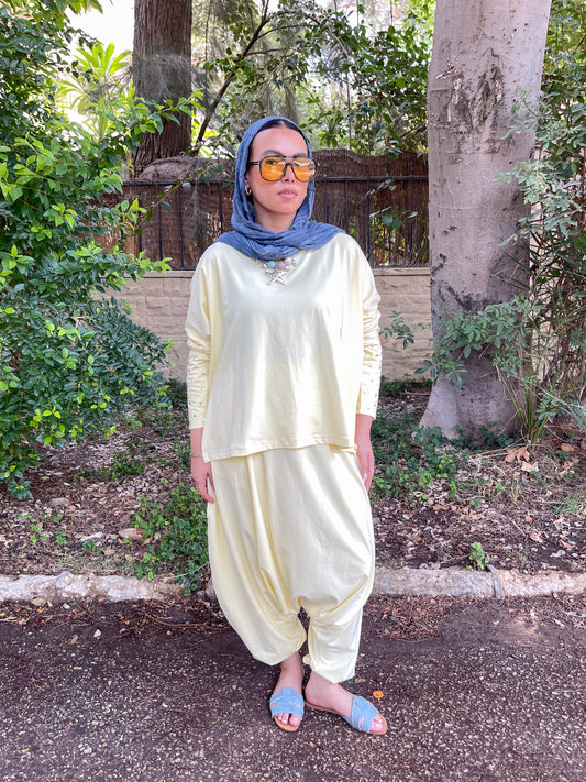 cotton Wrap Set  yellow