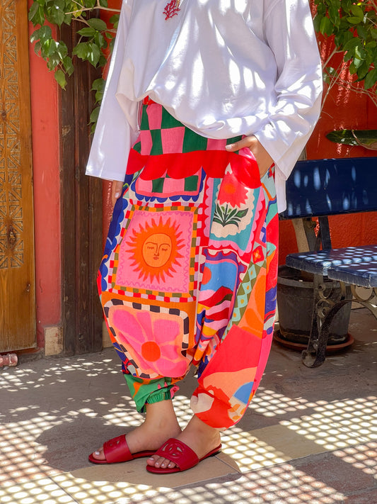 Boho Artistic Harem Pants