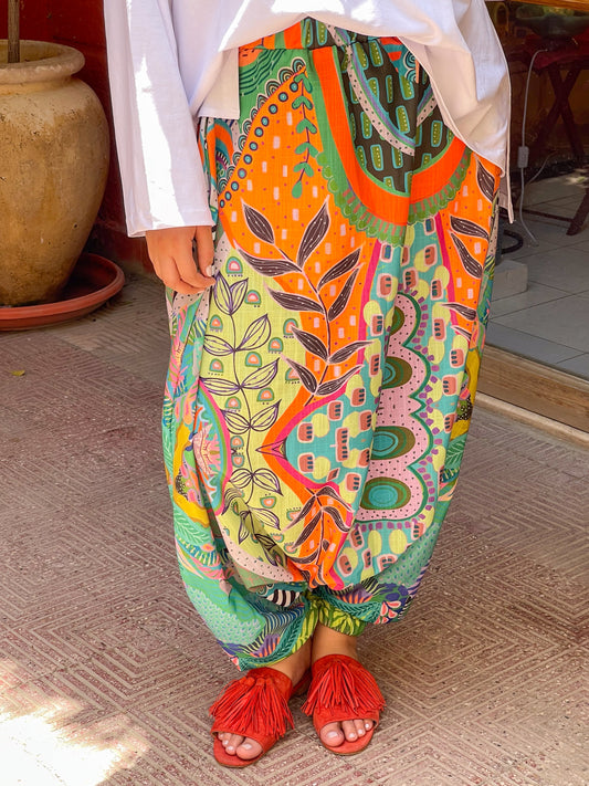 Boho Artistic Harem Pants