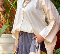 Oversized Button-Up Shirt