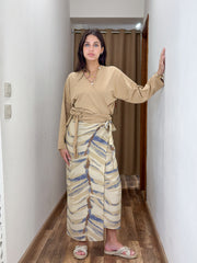 Wave Skirt - Blue