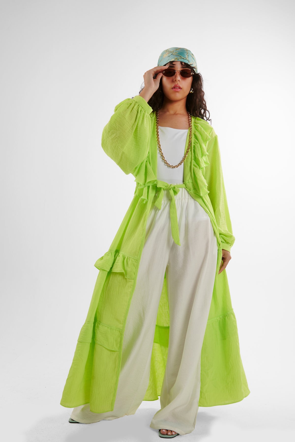 Frilly Cardigan