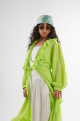Frilly Cardigan