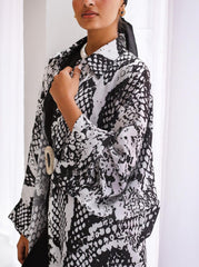 Satin cardigan