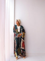 Satin cardigan